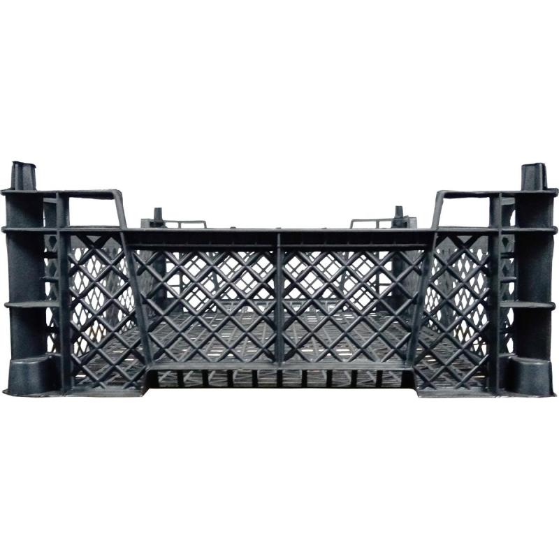 Ящик для грибов шампиньонов 400x300x110_черный арт.101