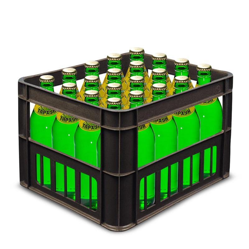 Ящик для бутылок 0,5 л 400х320х280/260 внутри _черный арт.419