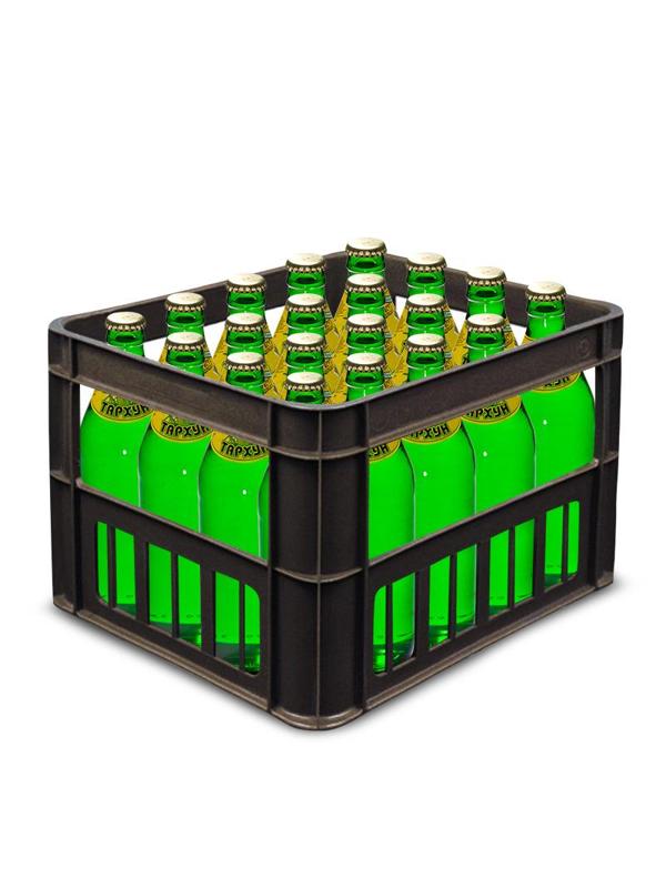 Ящик для бутылок 0,5 л 400х320х280/260 внутри _черный арт.419