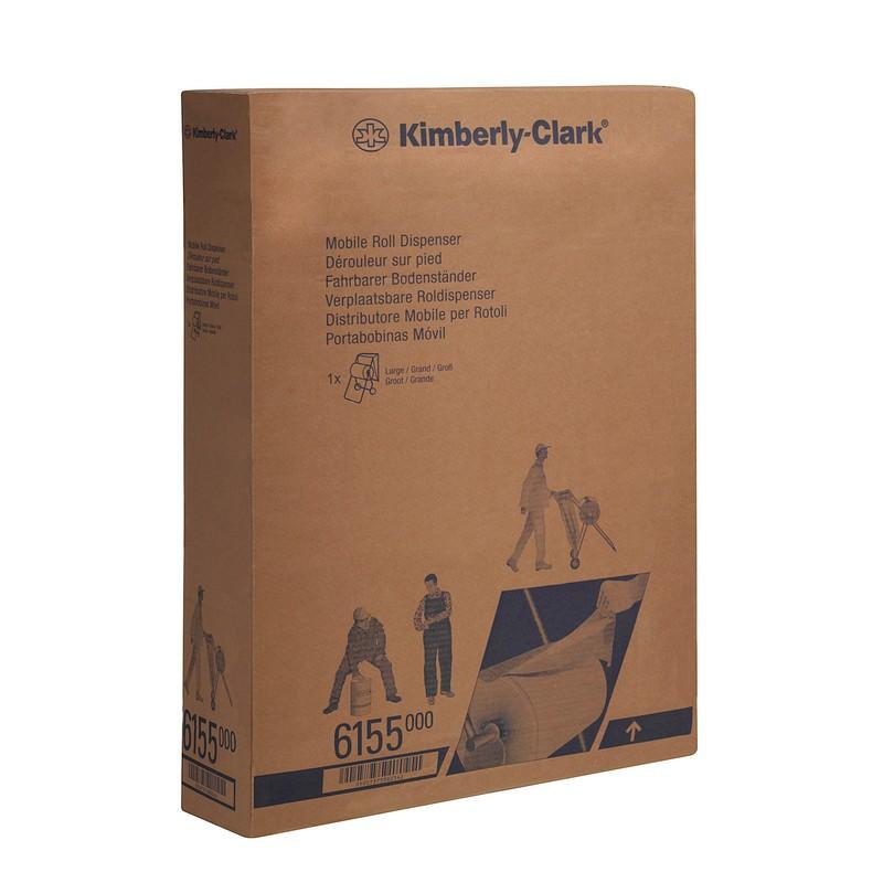 Диспенсер для протирочных материалов KC Prof протир. больш.рулон синий6155