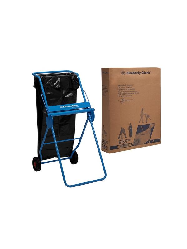 Диспенсер для протирочных материалов KC Prof протир. больш.рулон синий6155