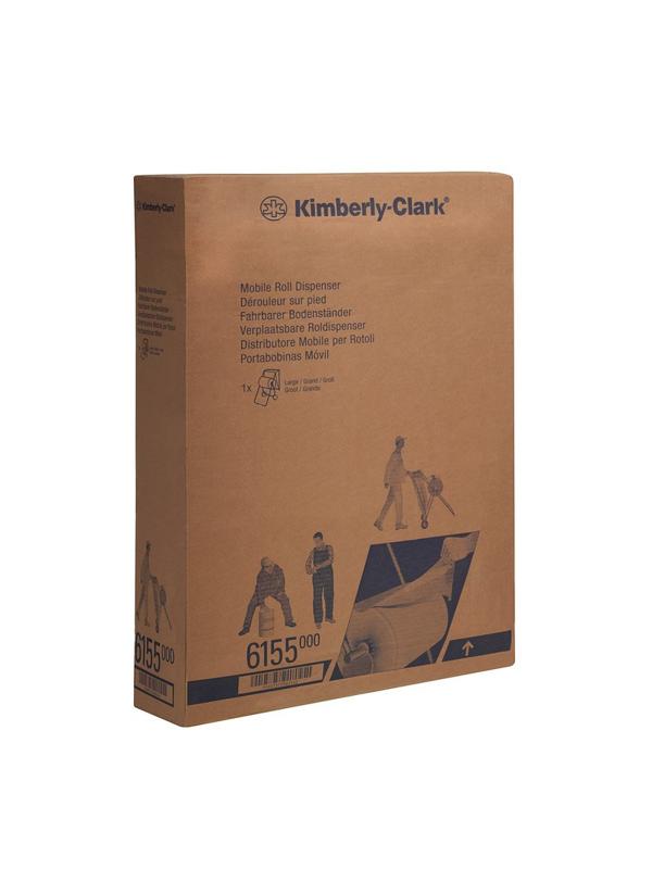 Диспенсер для протирочных материалов KC Prof протир. больш.рулон синий6155