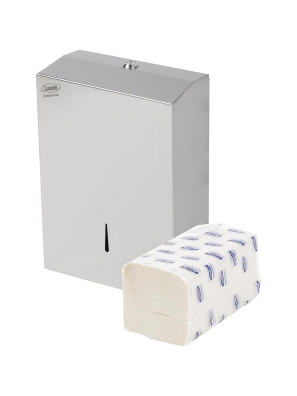 Диспенсер для полотенец лист Luscan Professional Zслож400лметалл0904