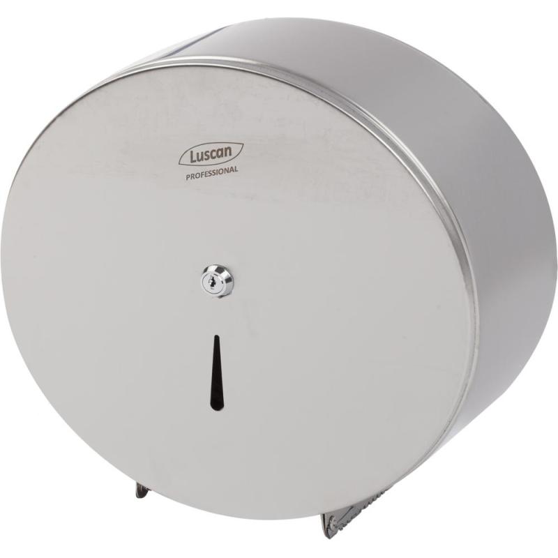 Диспенсер для туалетной бумаги рулLuscan Professional JUMBO Roll мет 0966A