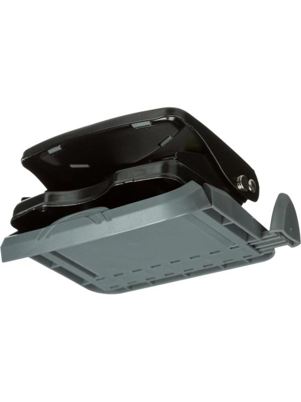 Дырокол Attache до 25 листов, с блокиратором, металлич., чёрный