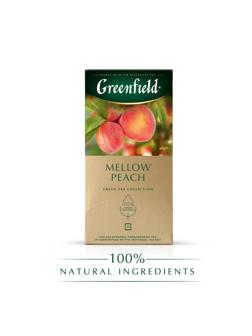 Чай Greenfield Mellow Peach зел, 25пак 1389-10