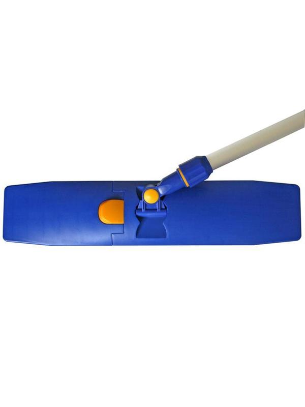 Швабра флаундер для пола пластик 50х10см в сборе без насадки