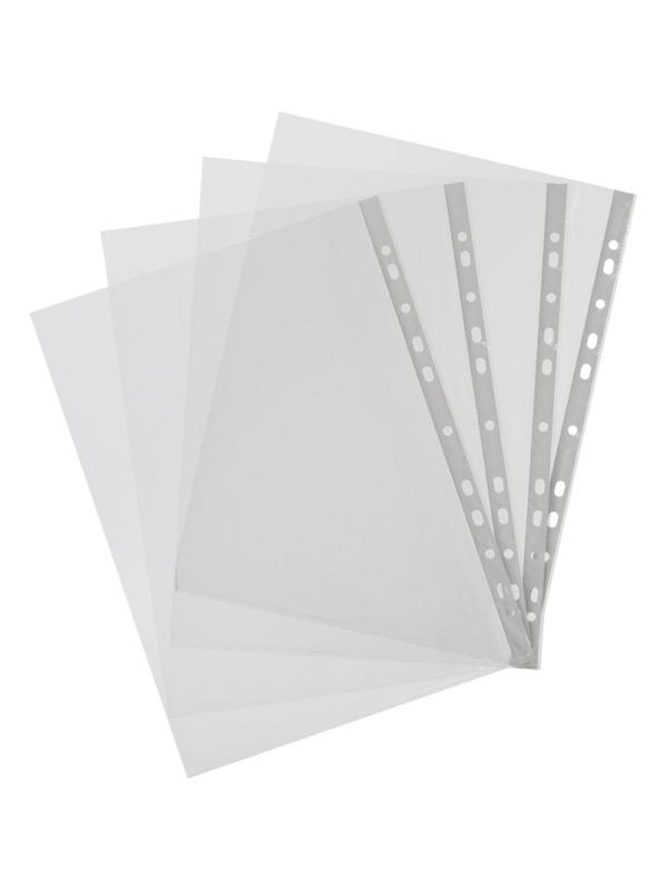 Файл-вкладыш А4 100шт., гладкая Элементари 0,45 мм