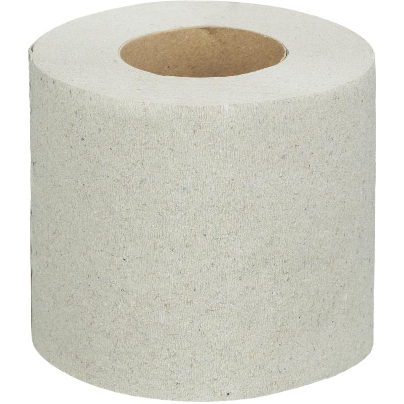 Бумага туалетная 1-сл. ОСТРОВСКАЯ Ромашка втул. сер 26м, 48рул/уп