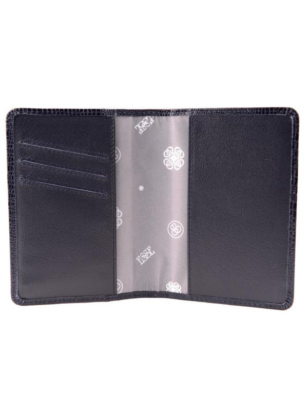 Обложка Для Паспорта Esse Page Indigo Варан Синий, 60505(60505)