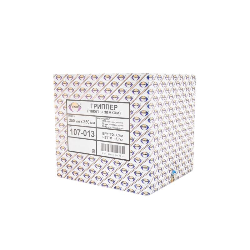 Пакет с замком (Zip Lock) 25x35 см., 35мкм, 100 шт/ ЭКОНОМ