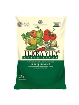 Грунт Живая Земля (универсал) 25 л для овощных, ягодных, цветов