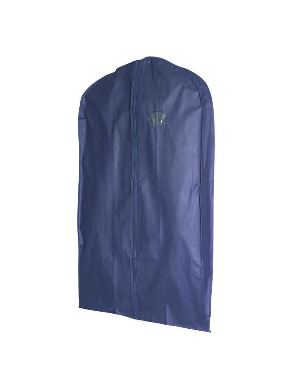 Чехол для одежды меховой и верхней воздухопроницаемый синий110x60x10см 5485