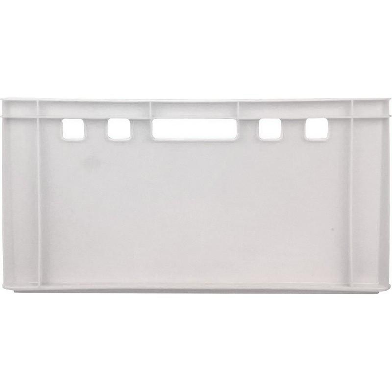 Ящик пластиковый 600х400х300мм сплошной (арт.210)_морозостойкий белый