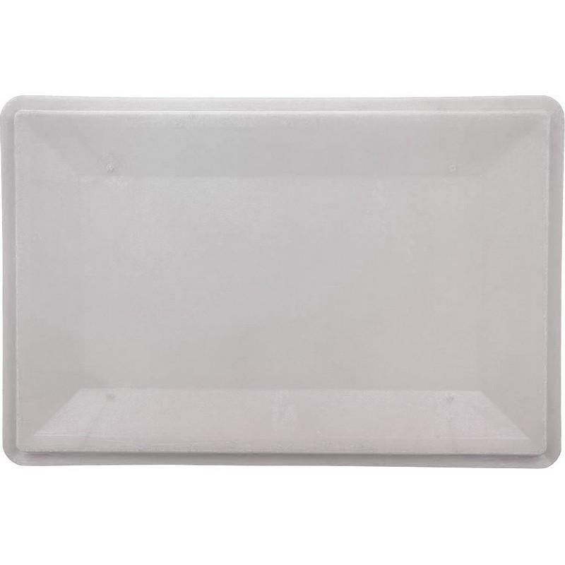 Ящик пластиковый 600х400х300мм сплошной (арт.210)_морозостойкий белый