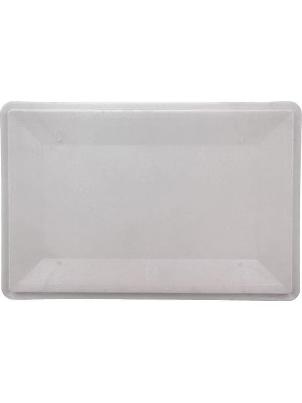 Ящик пластиковый 600х400х300мм сплошной (арт.210)_морозостойкий белый