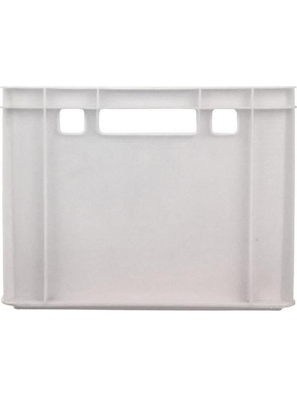 Ящик пластиковый 600х400х300мм сплошной (арт.210)_морозостойкий белый