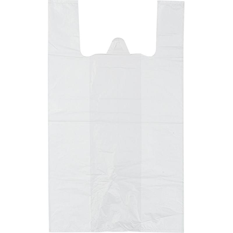 Пакет-майка ПНД 16+12х30 9 мкм 100шт./уп. белая