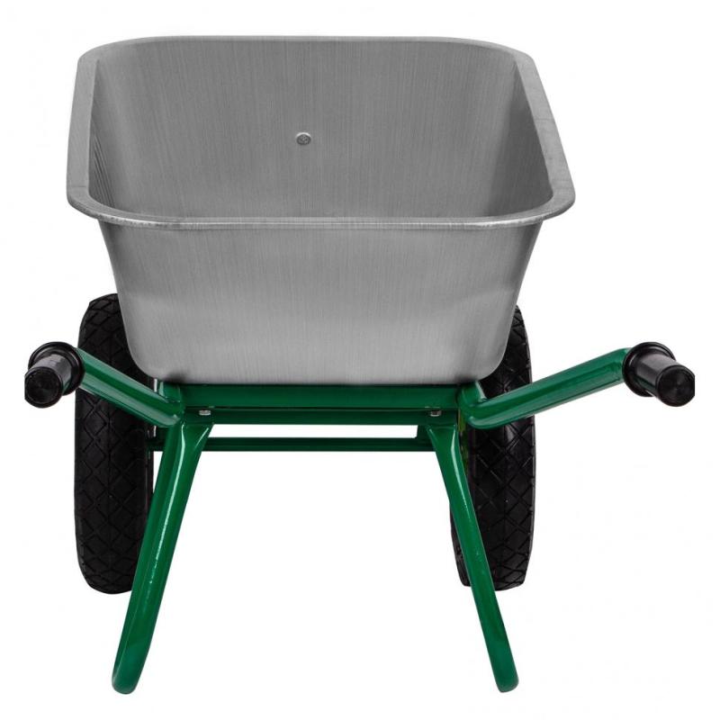 Тачка садово-строительная усиленная, г/п 320кг,100л (689863)