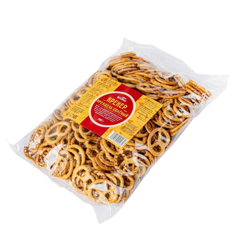 Крекер Вкусвилл Крендель соленый, 200г