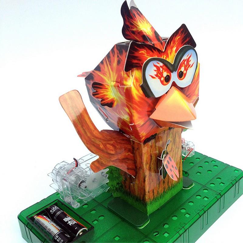 Конструктор 3D Электронный Волшебная птица арт.277389