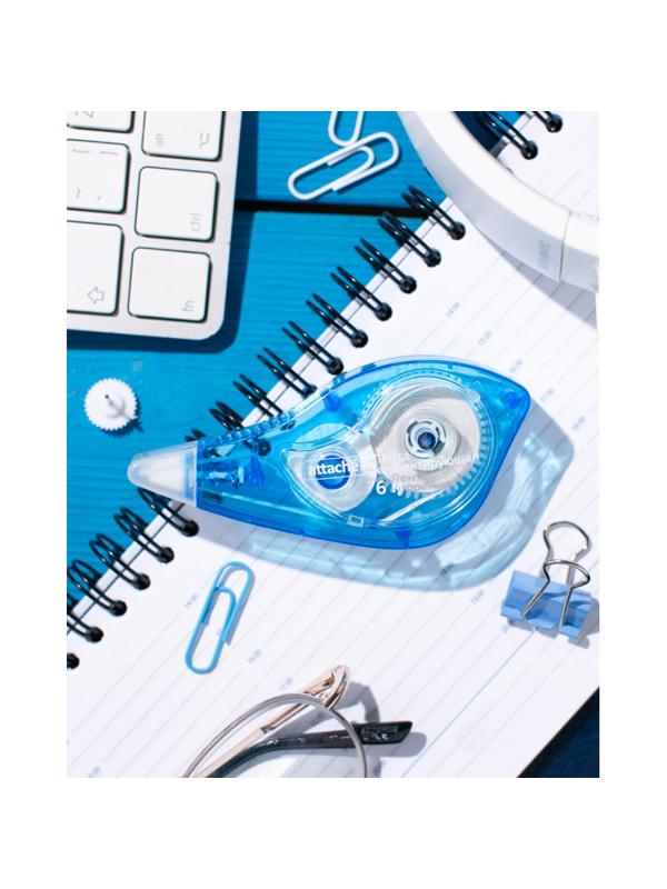 Корректирующая лента Attache 5ммх6м, цвет корпуса в ассортименте