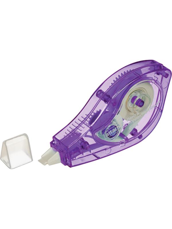 Корректирующая лента Attache 5ммх6м, цвет корпуса в ассортименте