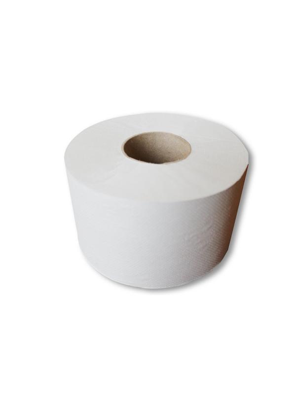 Бумага туалетная д/дисп 1сл сер втул 130м Первая цена 12рул/уп 130G1