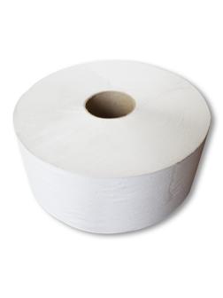 Бумага туалетная д/дисп 1сл бел макул втул 420м 6рул/уп 420W1