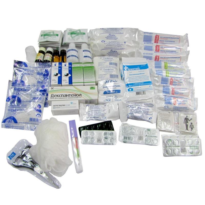 Аптечка первой помощи коллективная ФЭСТ (до 20 человек) (сумка) №2 арт 1003