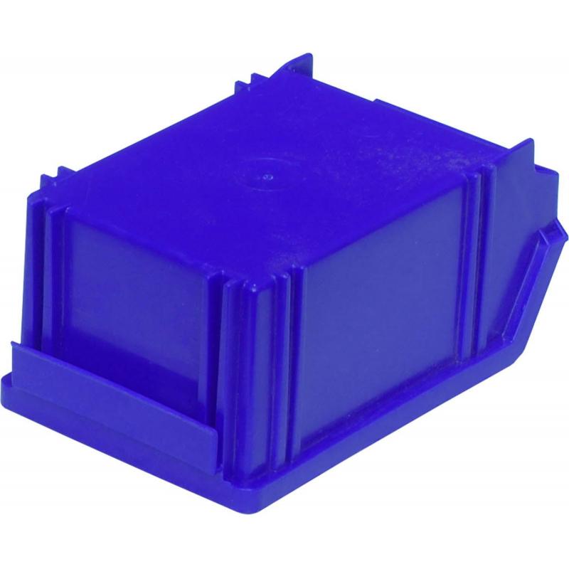 Лоток для склада 170 х 105 х 75 синий(7968), сплош