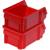 Лоток для склада 170 х 105 х 75 красный(7968), спл