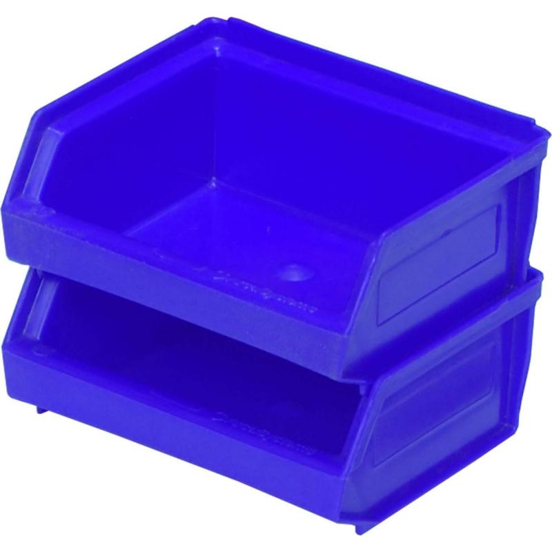 Лоток для склада 96 х 105 х 45 синий(7924), сплошн