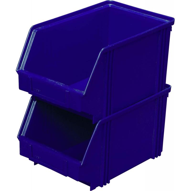 Лоток для склада 250 х 148 х 130 синий(7967), спло