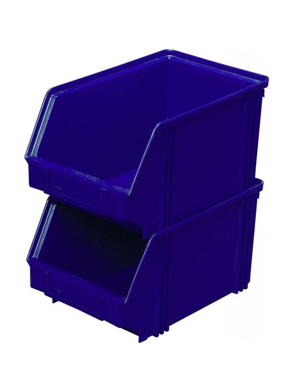 Лоток для склада 250 х 148 х 130 синий(7967), спло
