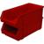 Лоток для склада 500 х 230 х 150 красный(7964), сплошной