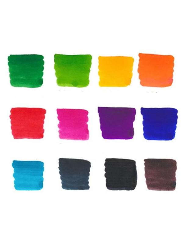 Чернила Чернильный картридж PILOT Parallel Pen 12 цветов 12 шт/уп IC-P3-AST