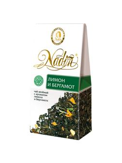 Чай зеленый Лимон и бергамот  карт.уп. 50гр. 060100