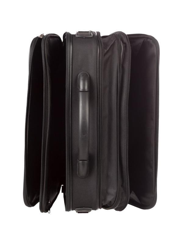 Сумка каркасная полиэстр 405x305x125  мод. 987 черный