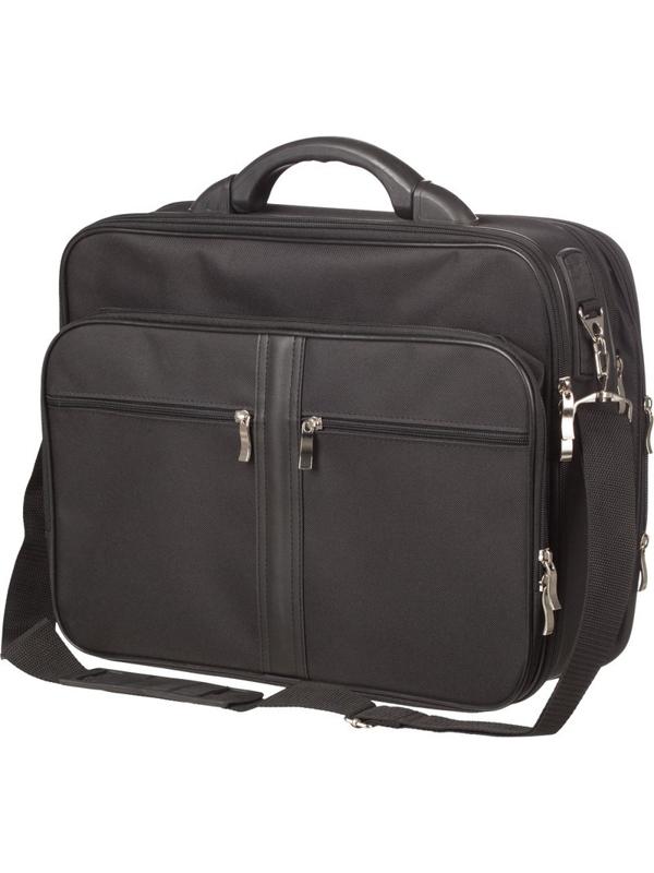 Сумка каркасная полиэстр 405x305x125  мод. 987 черный