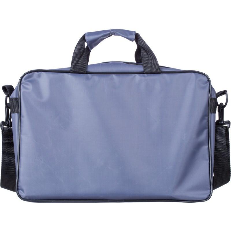 Сумка для документов полиэстр 370х250х80 Семестр 67, серый