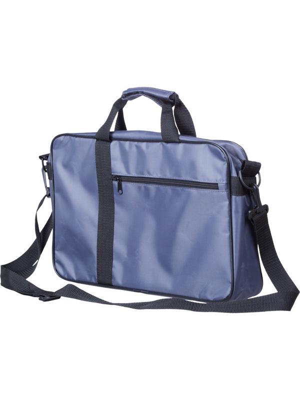 Сумка для документов полиэстр 370х250х80 Семестр 67, серый