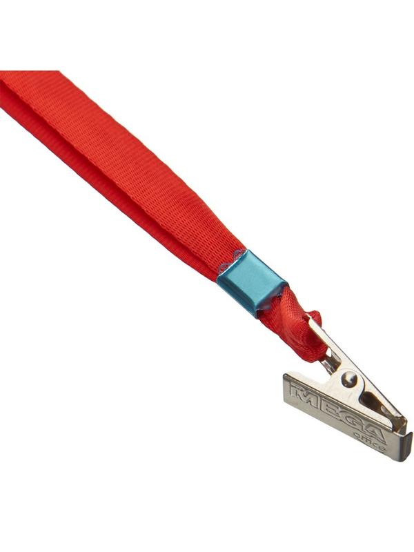 Держатель для бейджа Attache с клипом красныйK-1081,  5 шт/уп