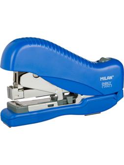 Степлер Milan (N24/6, 26/6) до 30лис, энергосберегающий,пластик,син