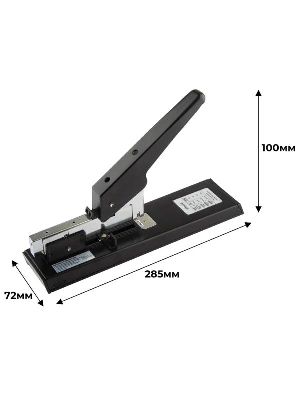 Степлер мощный Attache Economy 23/6-23/13, до 100 листов, металл, черный