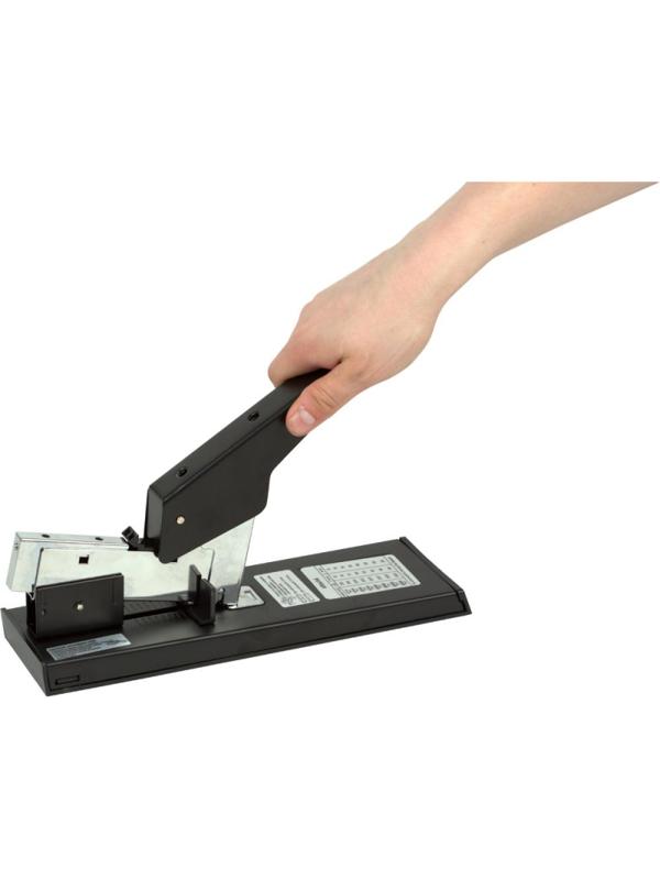 Степлер мощный Attache Economy 23/23, до 210 л, металл, черный