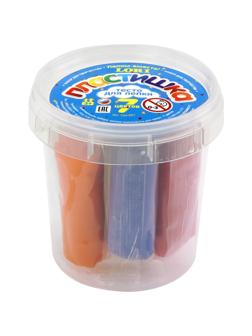 Набор для лепки, тесто Lori Пластишка, 7цв. по 12 гр,Тдл-001