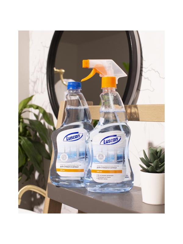 Средство для стекол и зеркал с нашатырным спиртом Luscan 500 мл