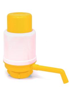 Помпа водяная ручная Aqua work DOLPHIN ЕСО, желтая в пакете