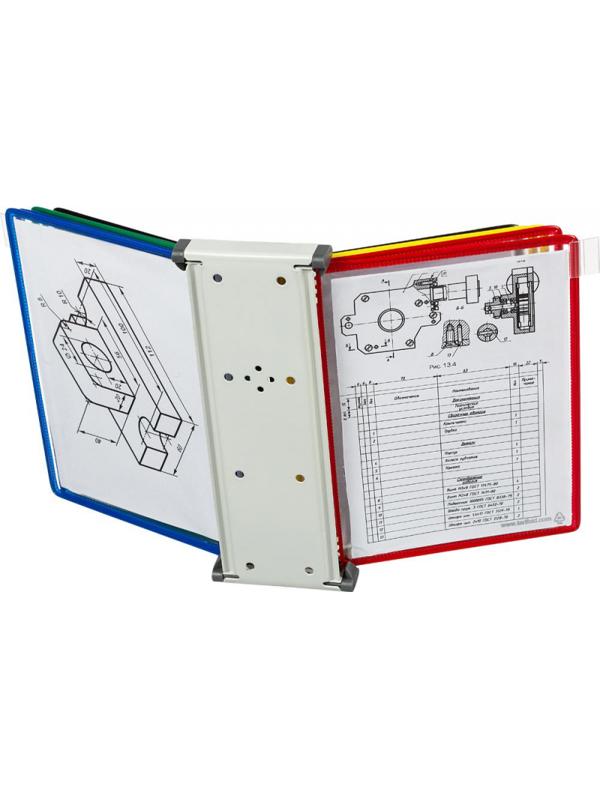 Демосистема настенная Tarifold А5, 10 панелей, ассорти, 5табулятор. 415109